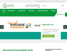 Tablet Screenshot of herveen.nl